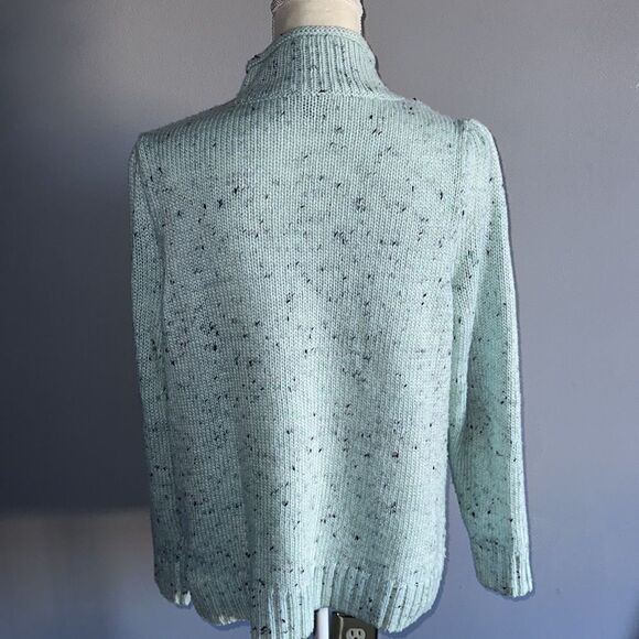 Talbots Cable Knit Tweed Sweater! - Picture 6 of 12